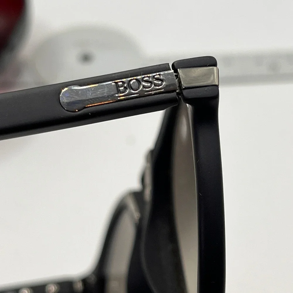 BOSS by Carrera‎ 5151 Men's Black Sunglasses with Hard Case Made in Austria